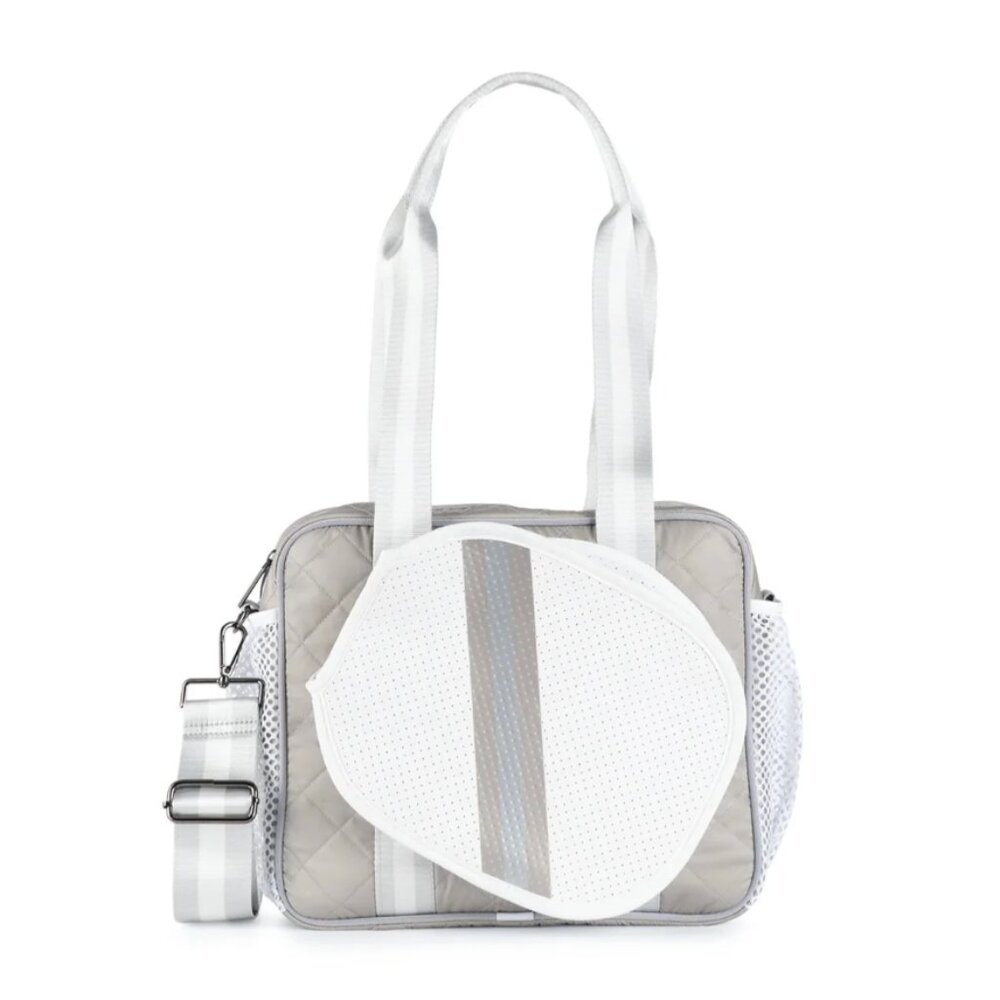 Haute Shore "Dill Lux" Quilted & Neoprene Pickleball Tote